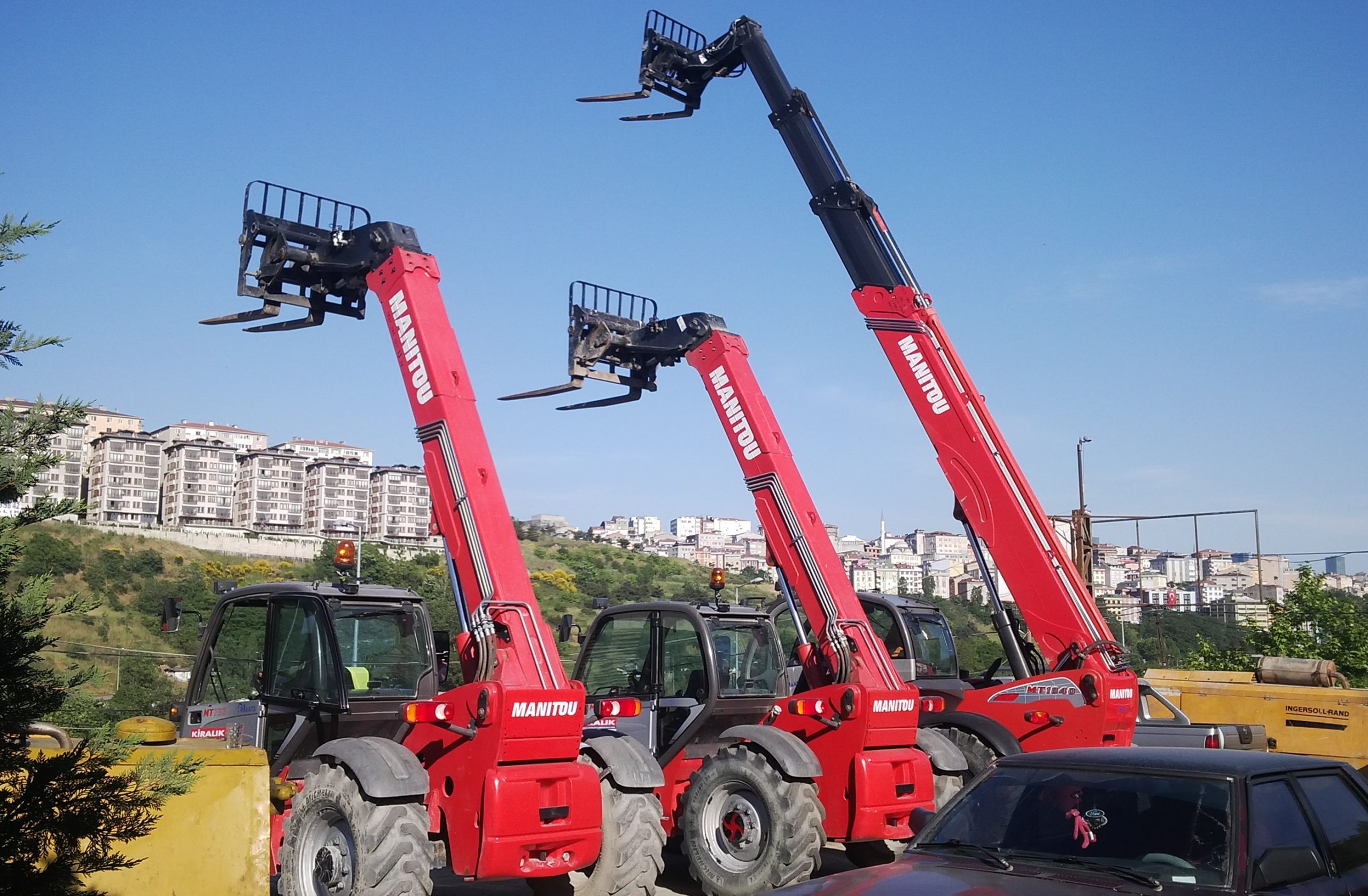 KİRALIK Manitou Telehandler 7 Metre 3.2 Ton