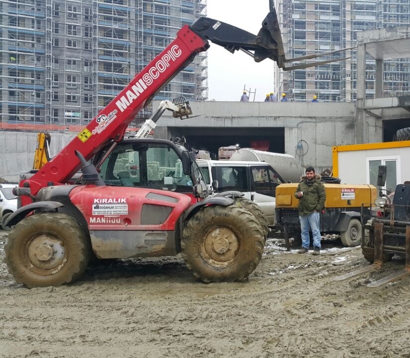 KİRALIK Manitou Telehandler 7 Metre 3.2 Ton