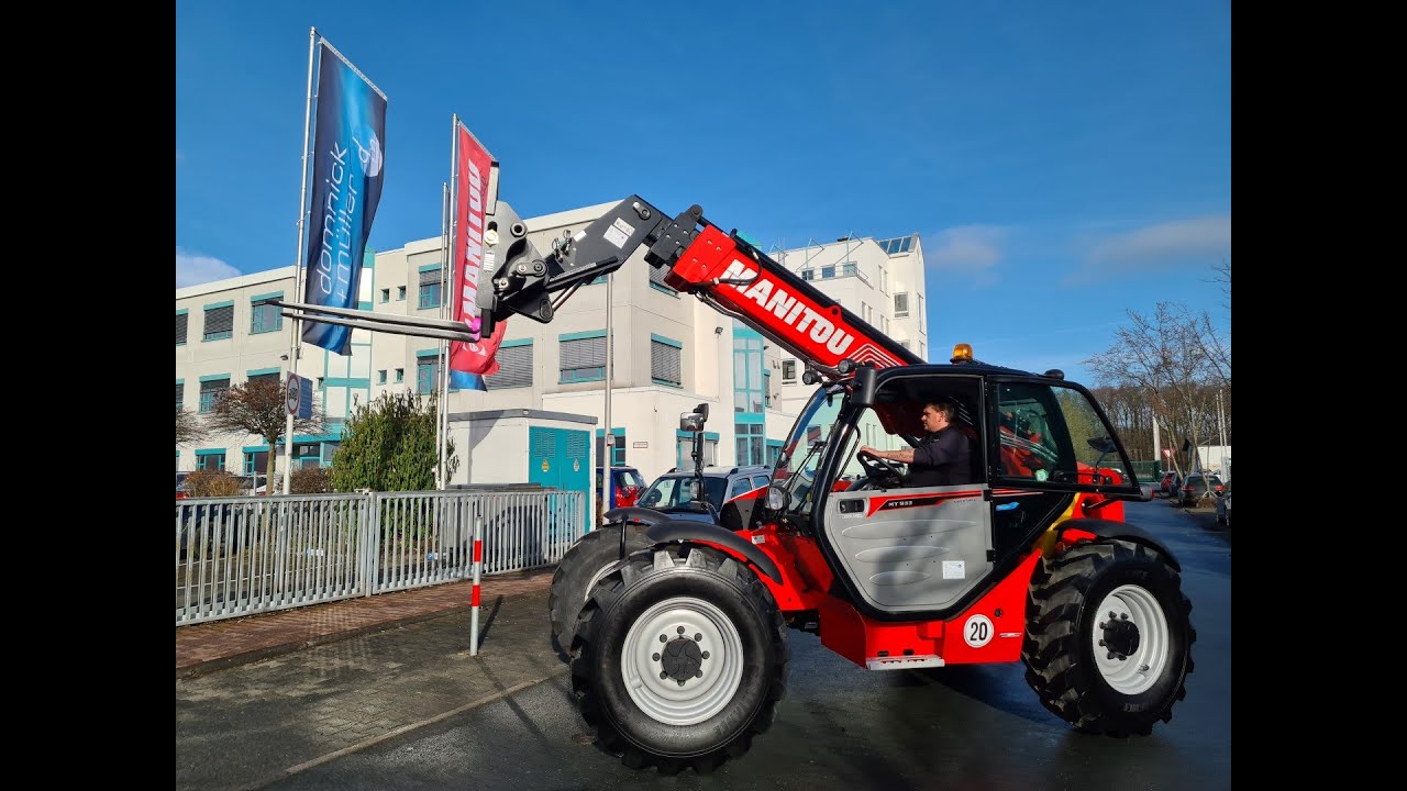 KİRALIK Manitou Telehandler 9 Metre 3.2 Ton