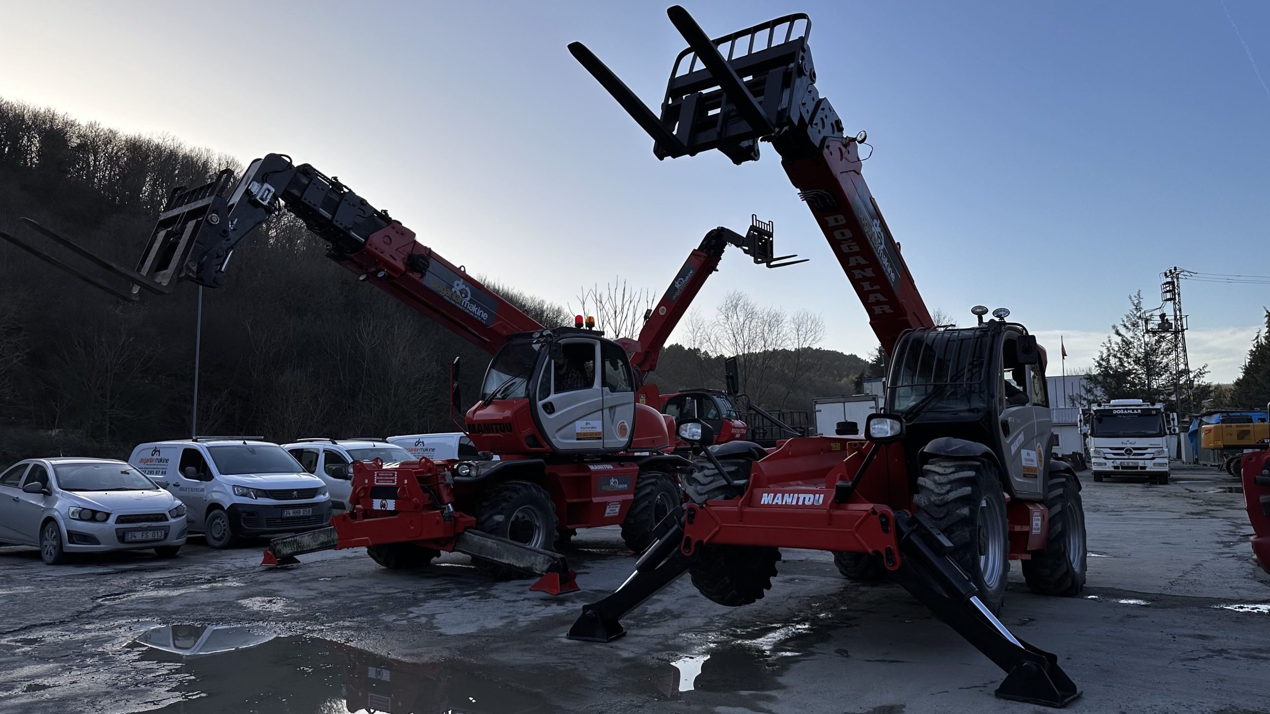 KİRALIK Manitou Telehandler 18 Metre 4 Ton