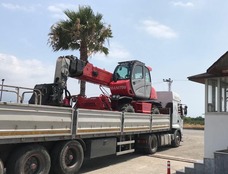 KİRALIK Manitou Telehandler 21 Metre 5 Ton ROTASYONLU