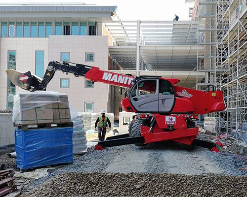 KİRALIK Manitou Telehandler 25 Metre 5 Ton ROTASYONLU