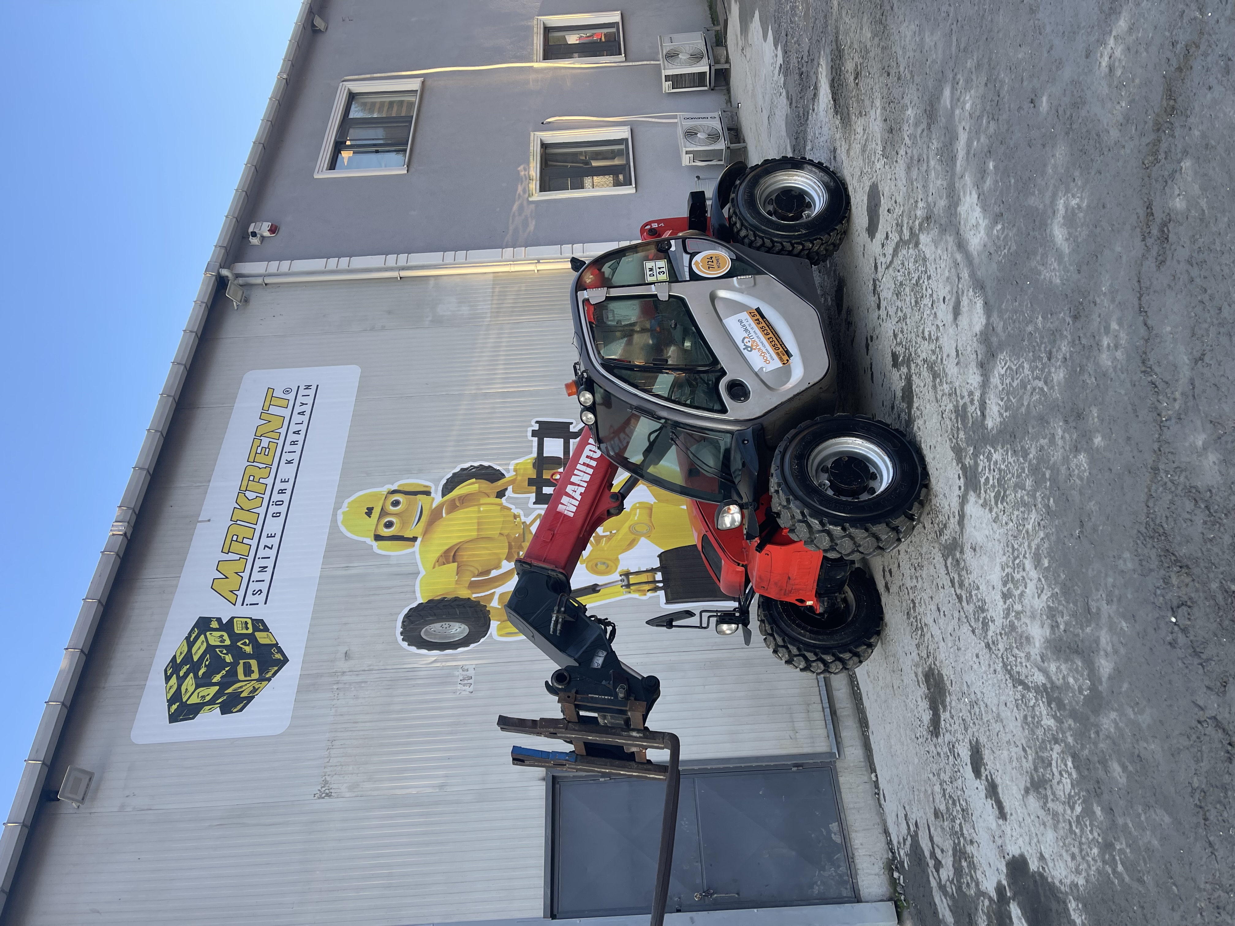 SATILIK manitou 625 2014 MODEL temiz bakımlı  DM133