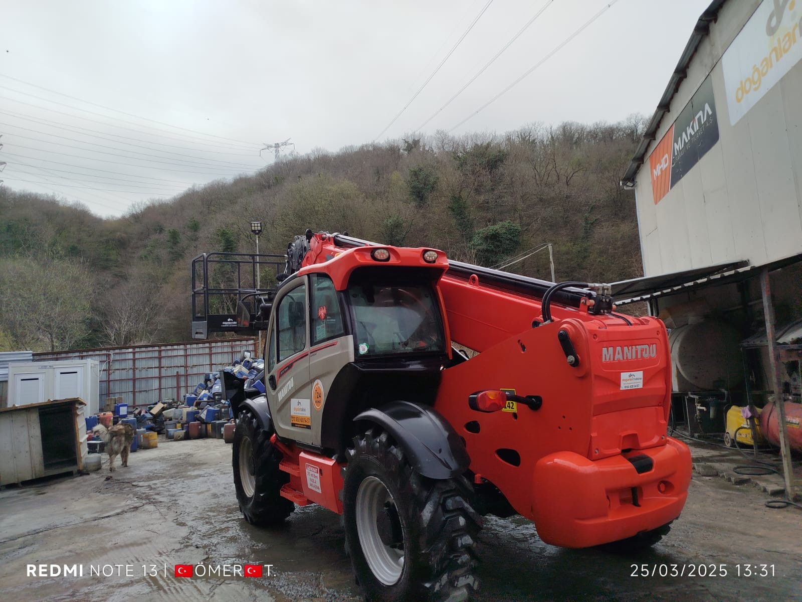 SATILIK MANİTOU 1840 2021 MODEL 7000 SAAT  DM145