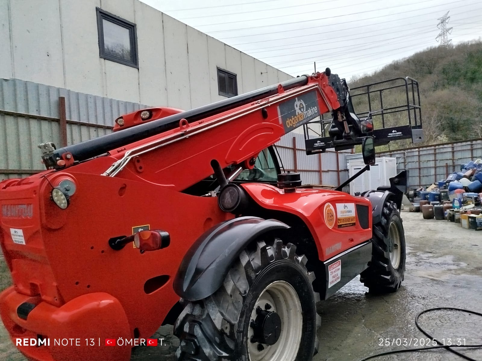 SATILIK MANİTOU 1840 2021 MODEL 7000 SAAT  DM145