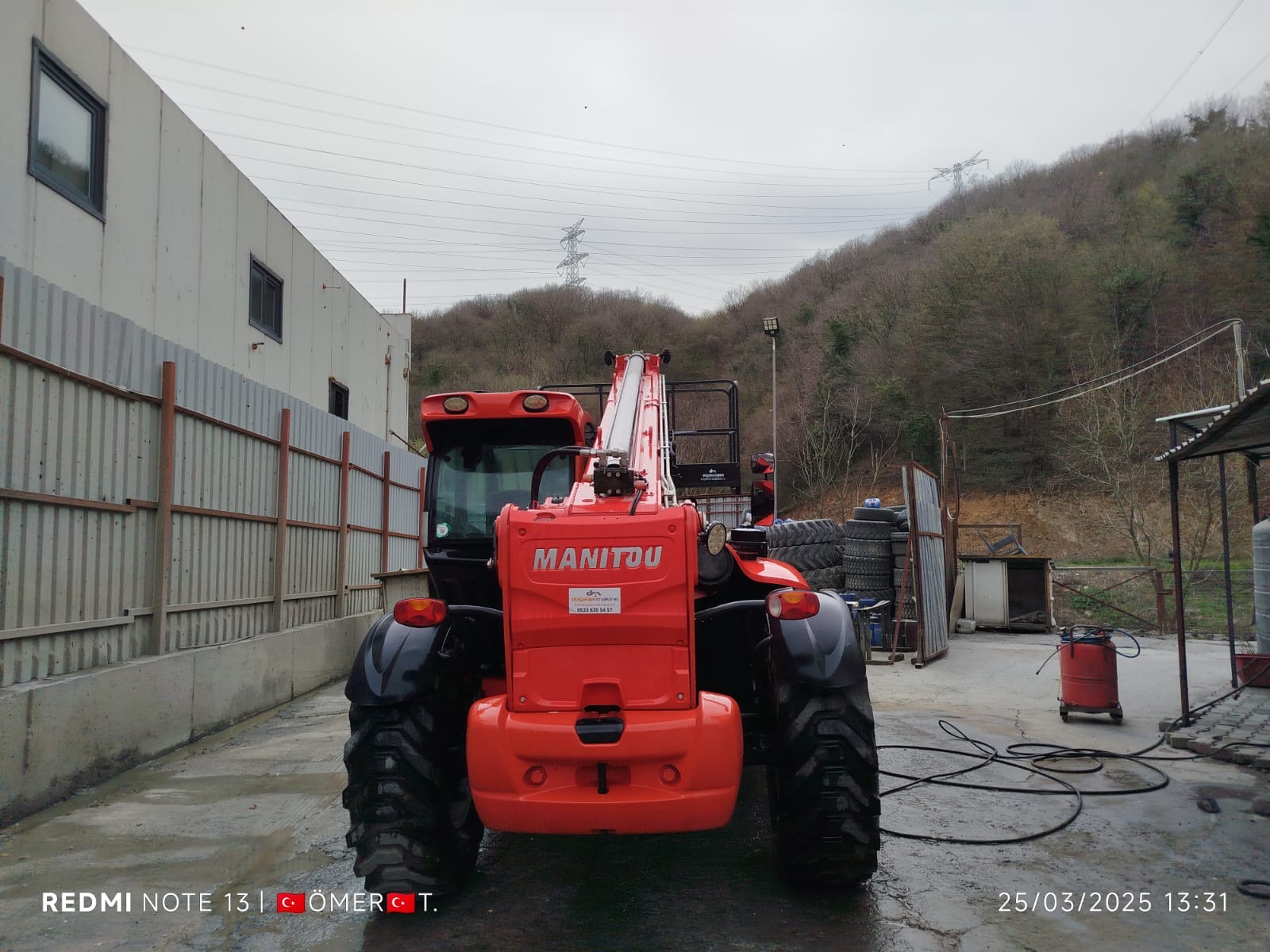 SATILIK MANİTOU 1840 2021 MODEL 7000 SAAT  DM145