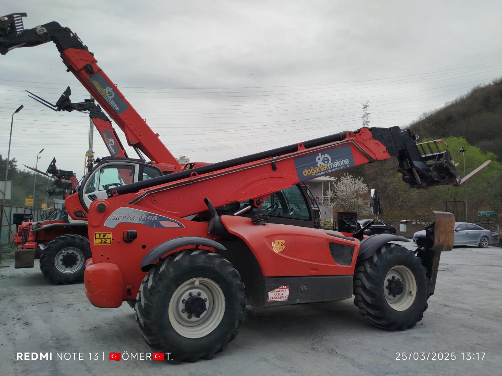 SATILIK MANİTOU 1840 2017 MODEL 15800 SAAT  DM132