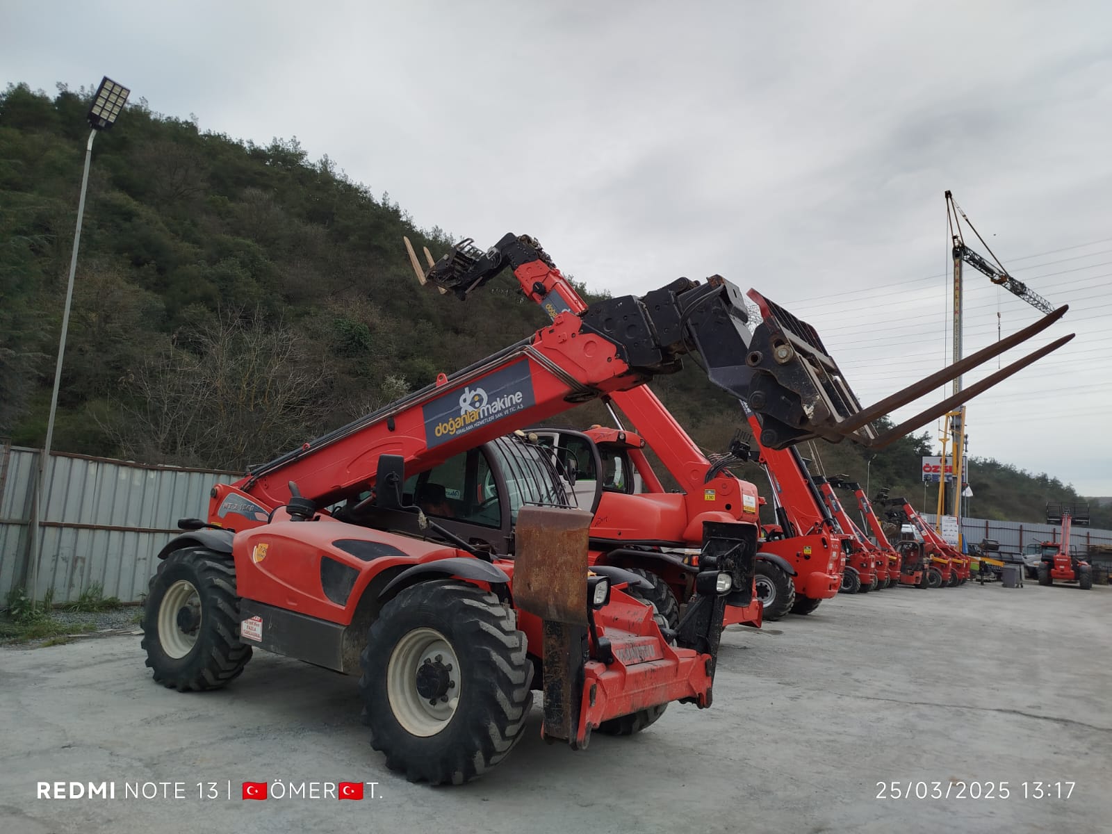 SATILIK MANİTOU 1840 2017 MODEL 15800 SAAT  DM132