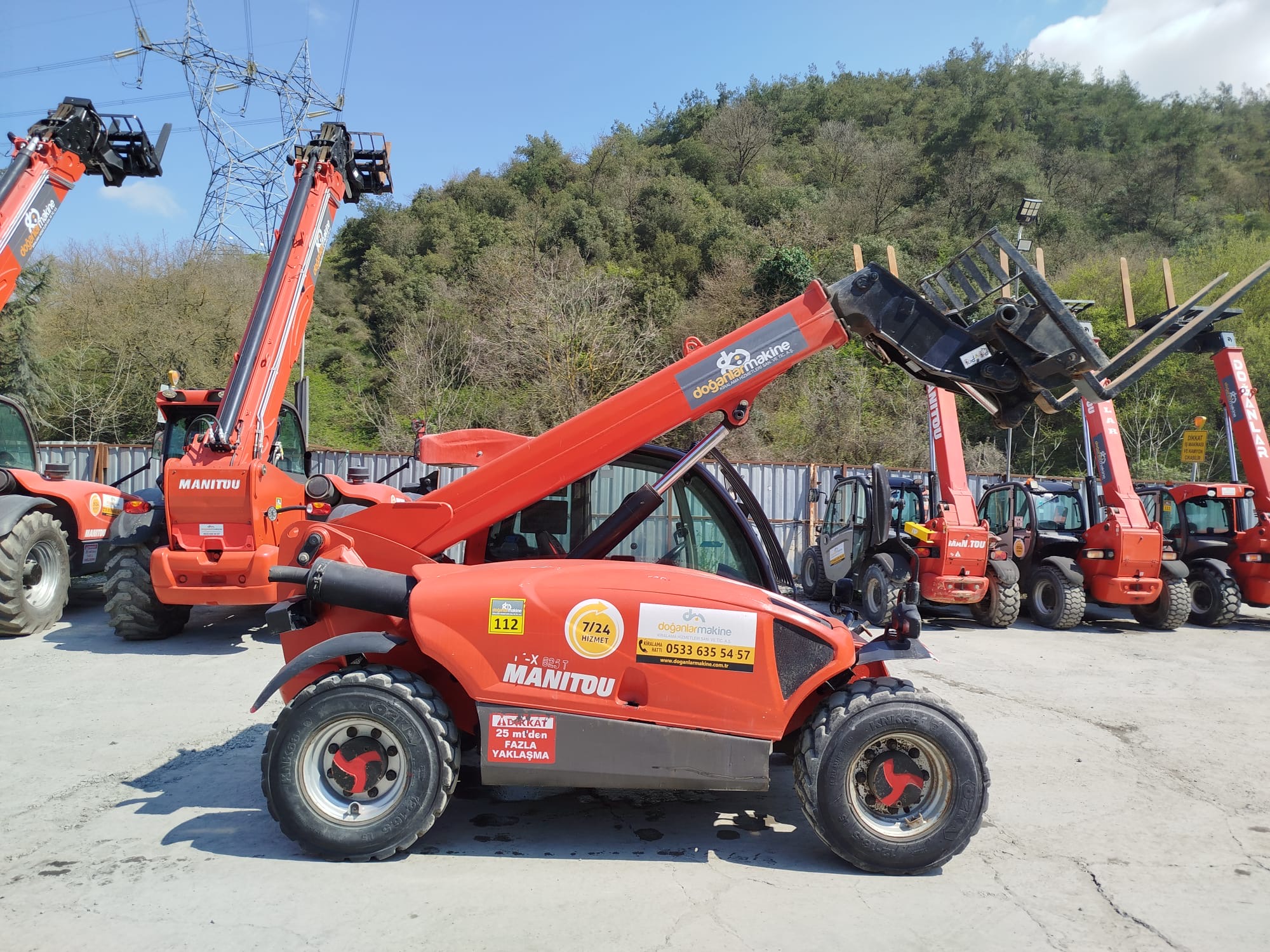 SATILIK MANİTOU 625 2016 MODEL 15600 SAATTE DM112