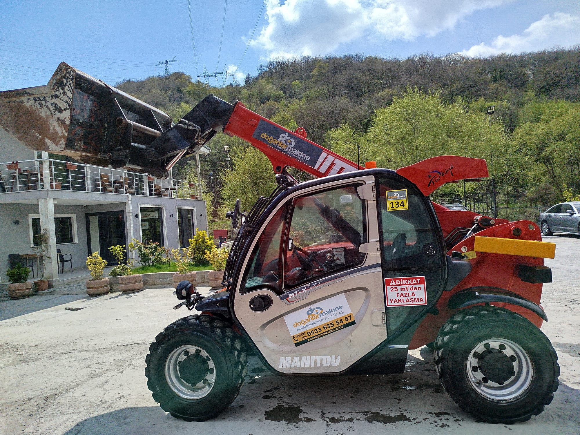 SATILIK MANİTOU 625 2018 MODEL 11500 SAATTE DM134