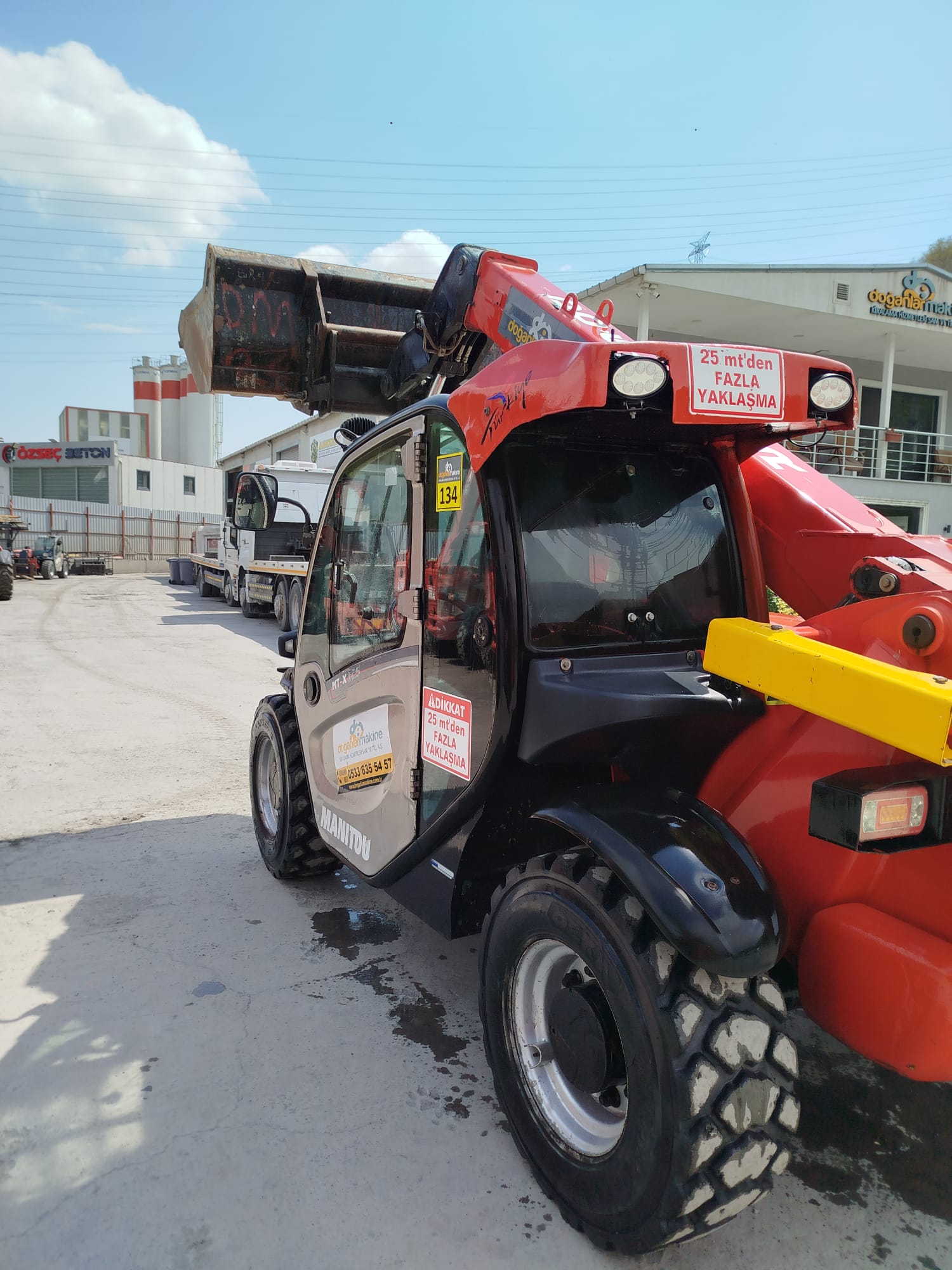 SATILIK MANİTOU 625 2018 MODEL 11500 SAATTE DM134