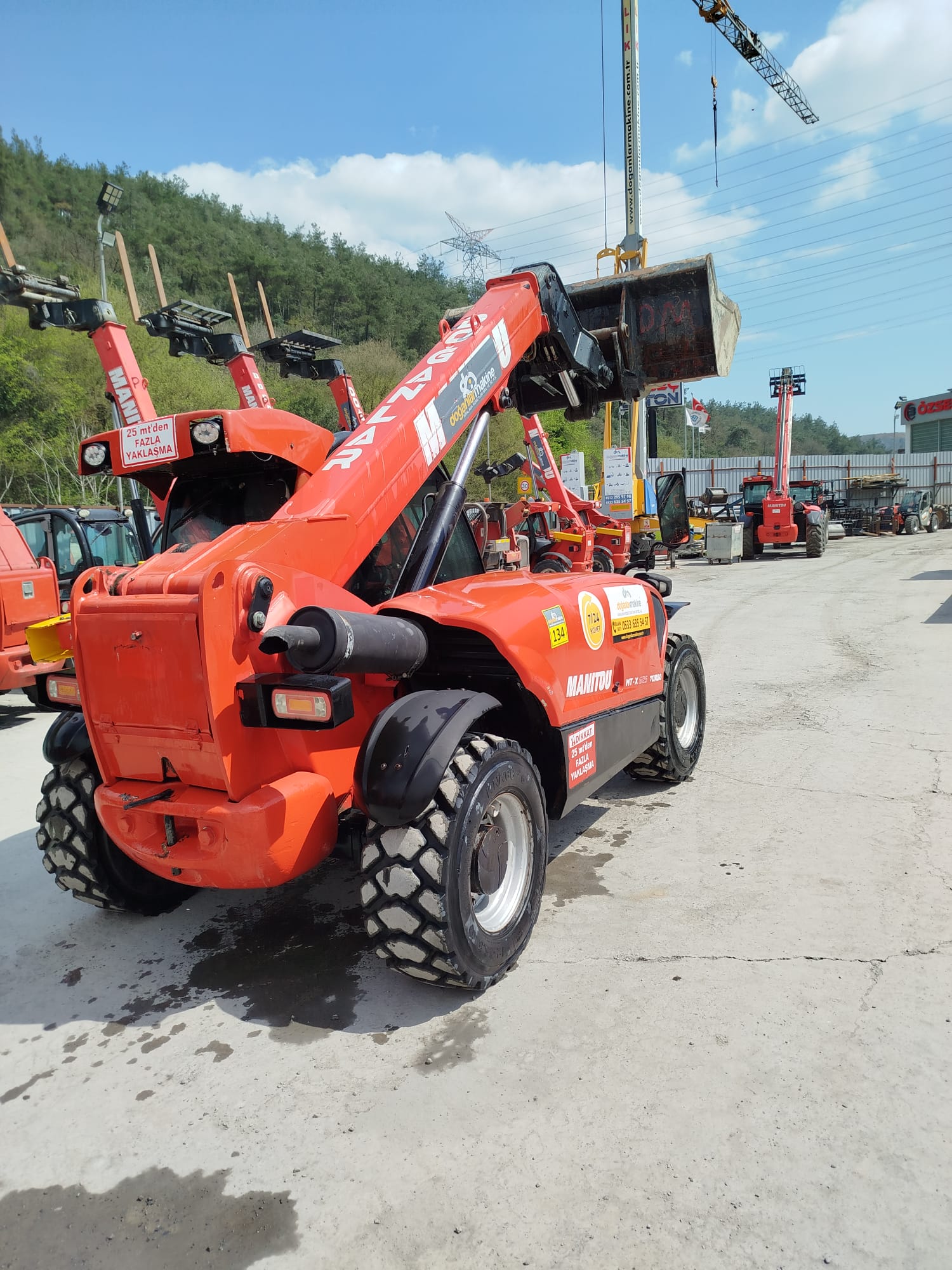 SATILIK MANİTOU 625 2018 MODEL 11500 SAATTE DM134