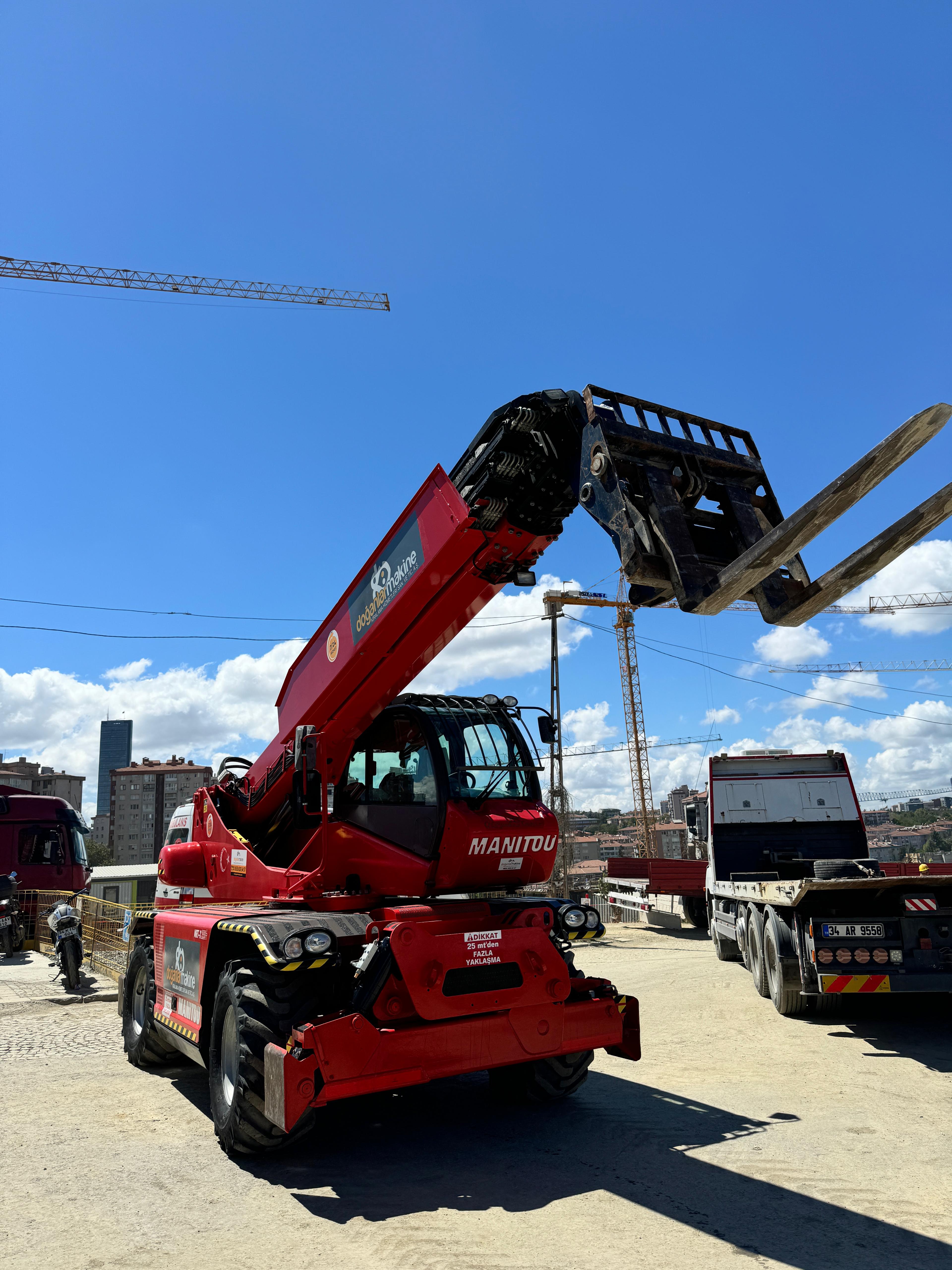 SATILIK MANİTOU MRT-X 2550 2018 MODEL   8000 SAATTE DM126