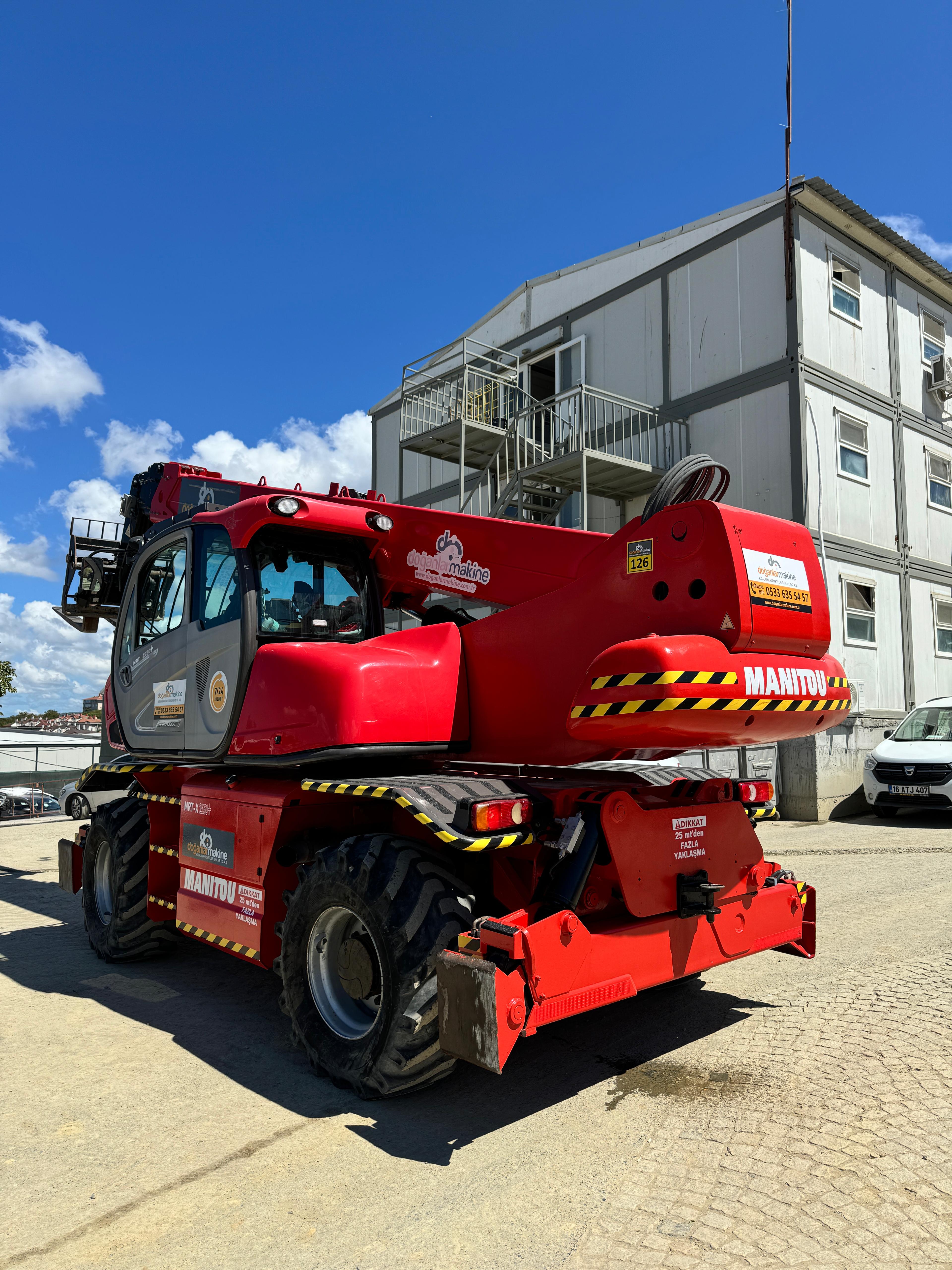 SATILIK MANİTOU MRT-X 2550 2018 MODEL   8000 SAATTE DM126