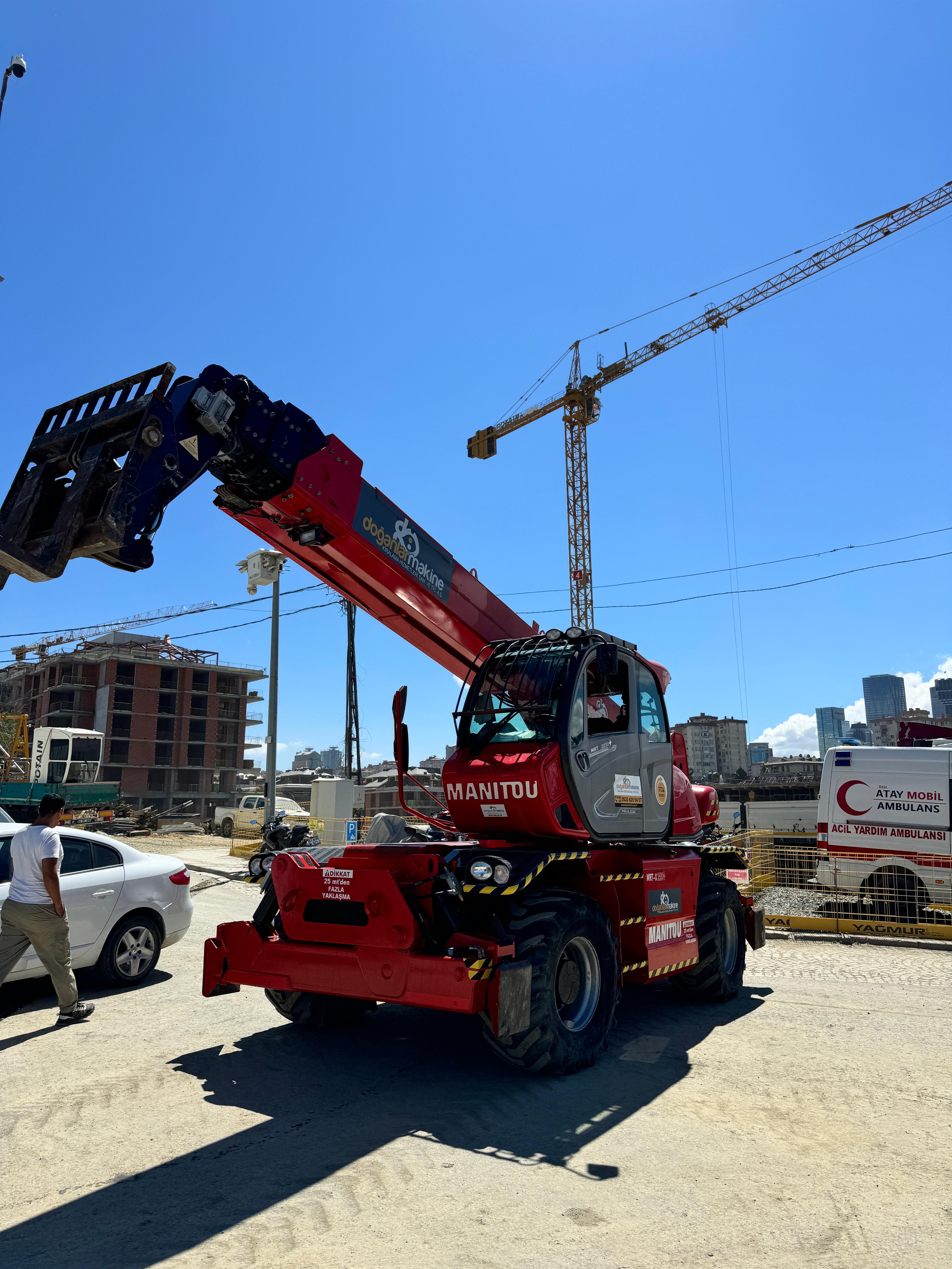 SATILIK MANİTOU MRT-X 2550 2018 MODEL   8000 SAATTE DM126