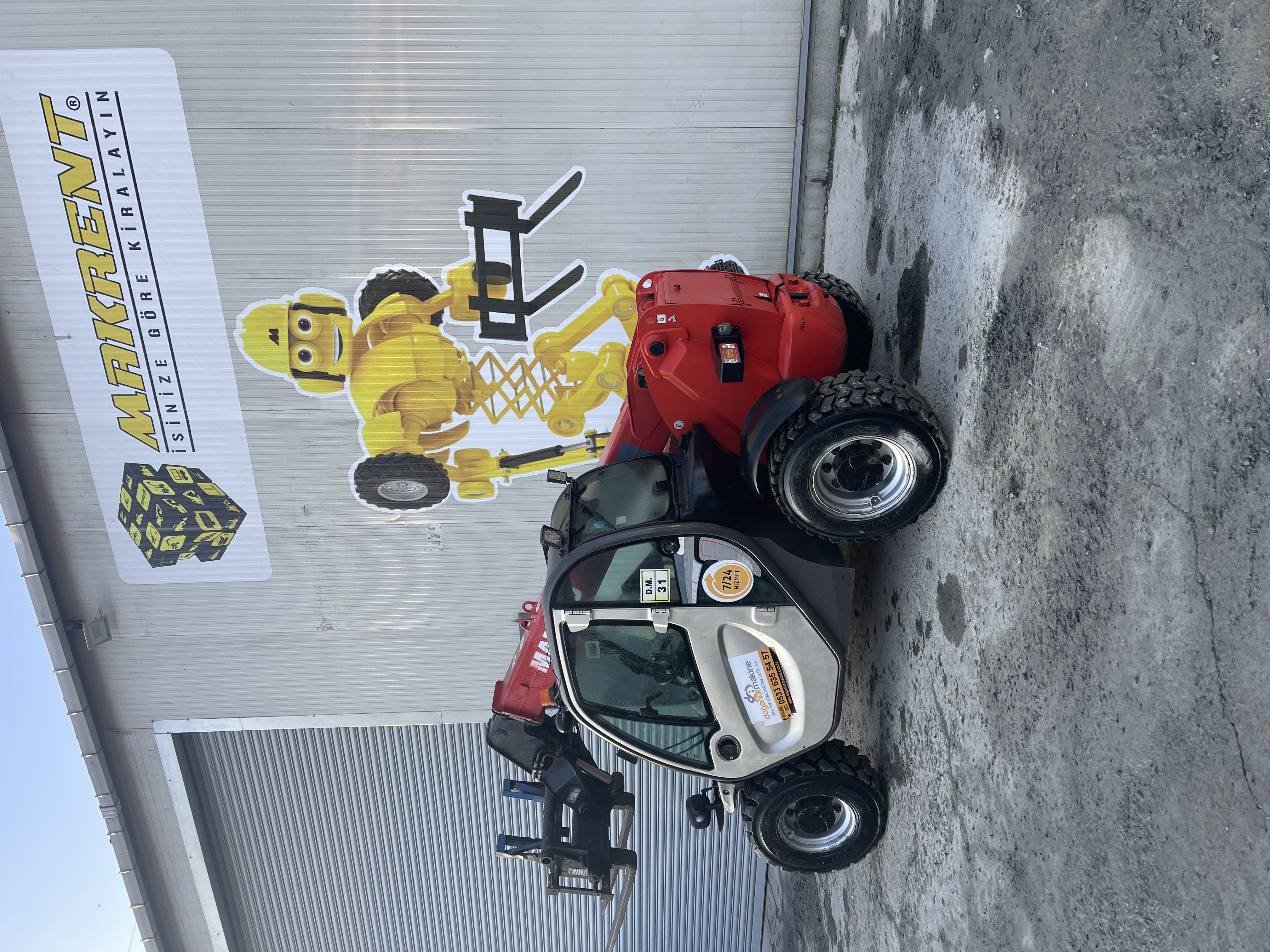 SATILIK  MANİTOU 625  2012 MODEL 13000 SAATTE DM131