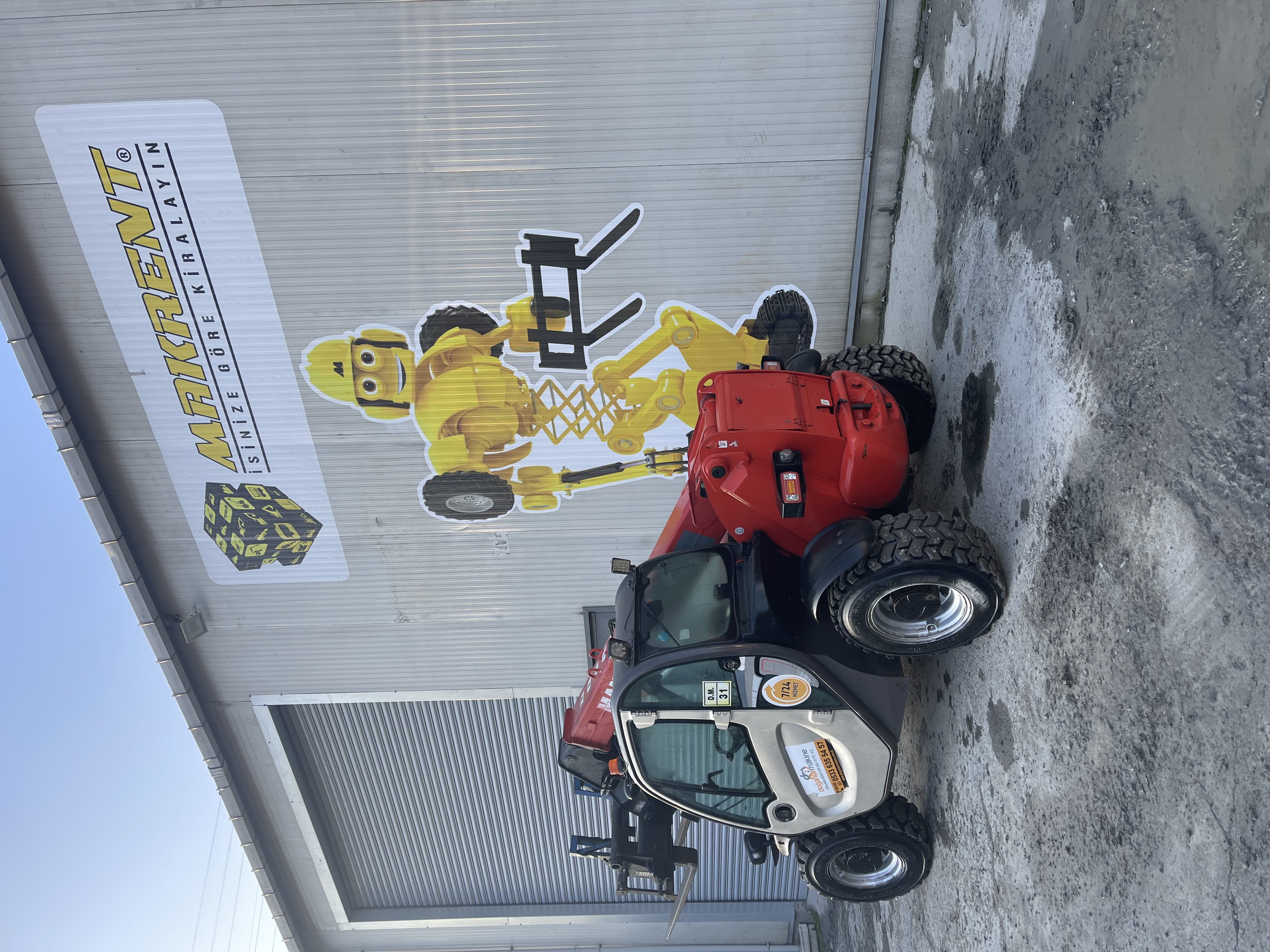 SATILIK  MANİTOU 625  2012 MODEL 13000 SAATTE DM131