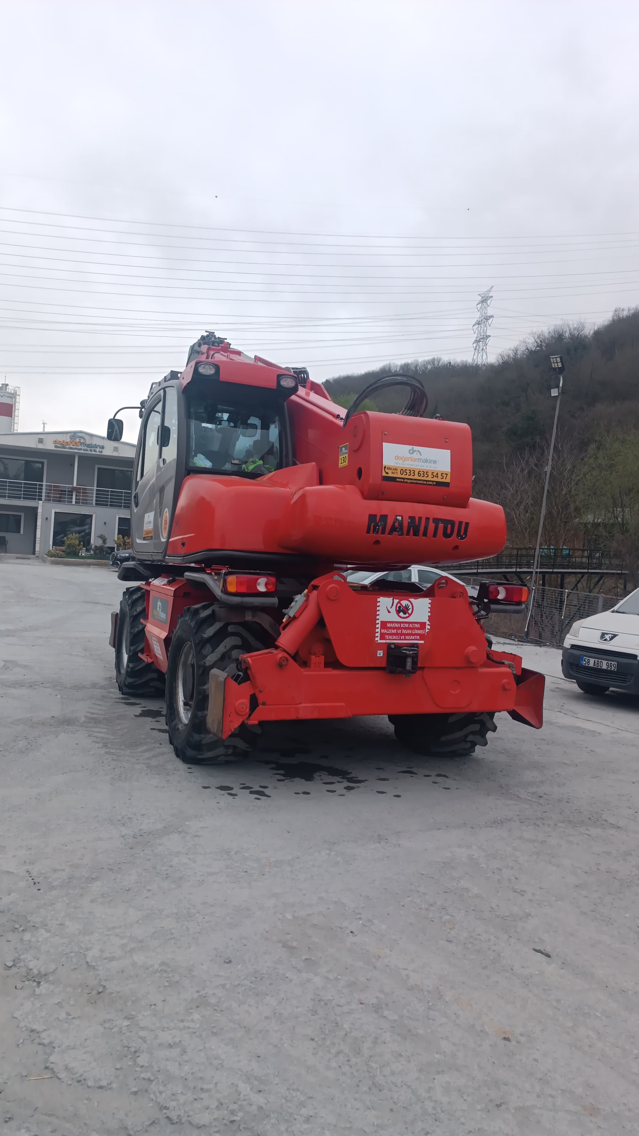 SATILIK FULL MANİTOU MT-X 2150 2017 MODEL8000 SAATTE dm130