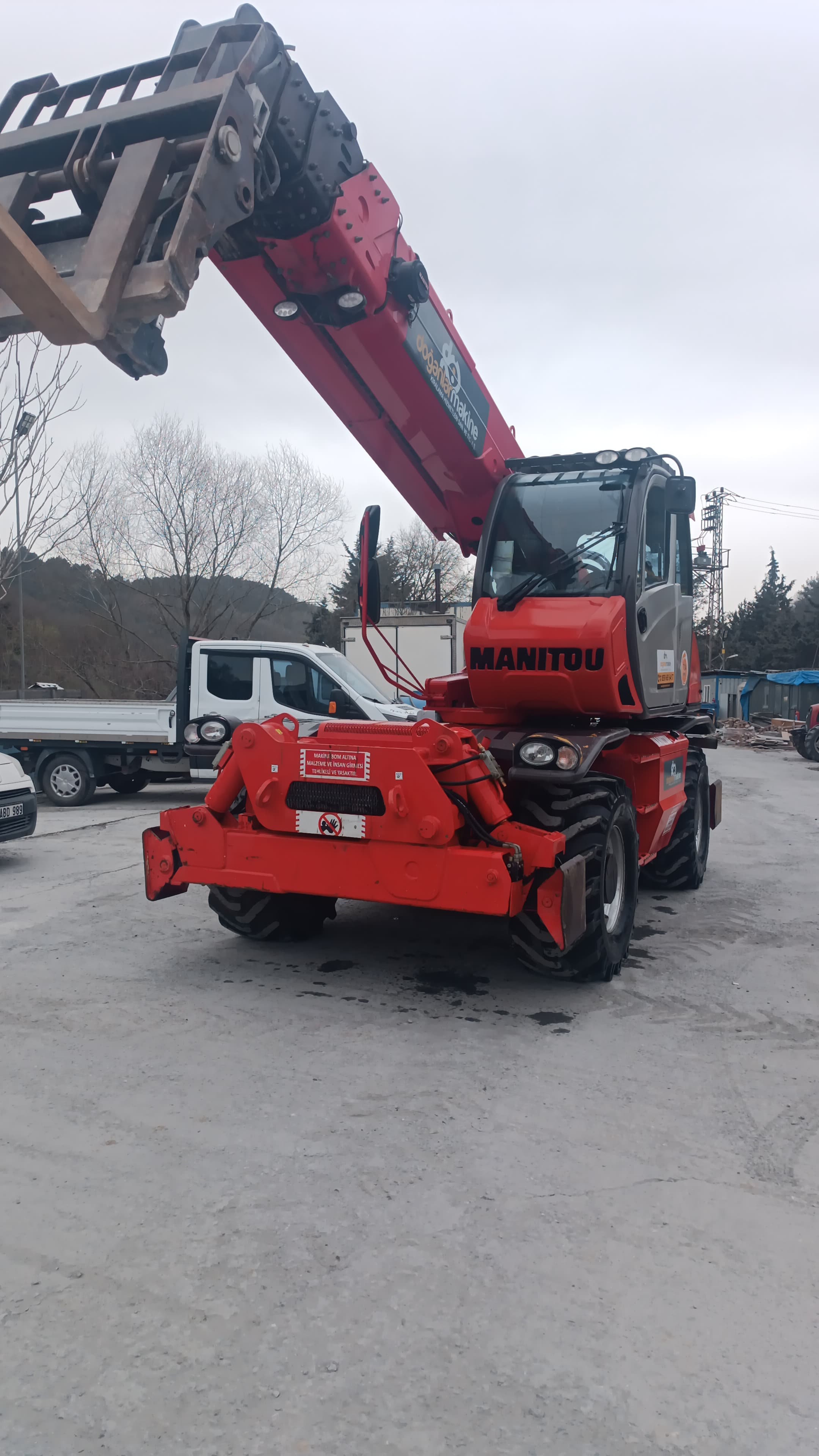 SATILIK FULL MANİTOU MT-X 2150 2017 MODEL8000 SAATTE dm130