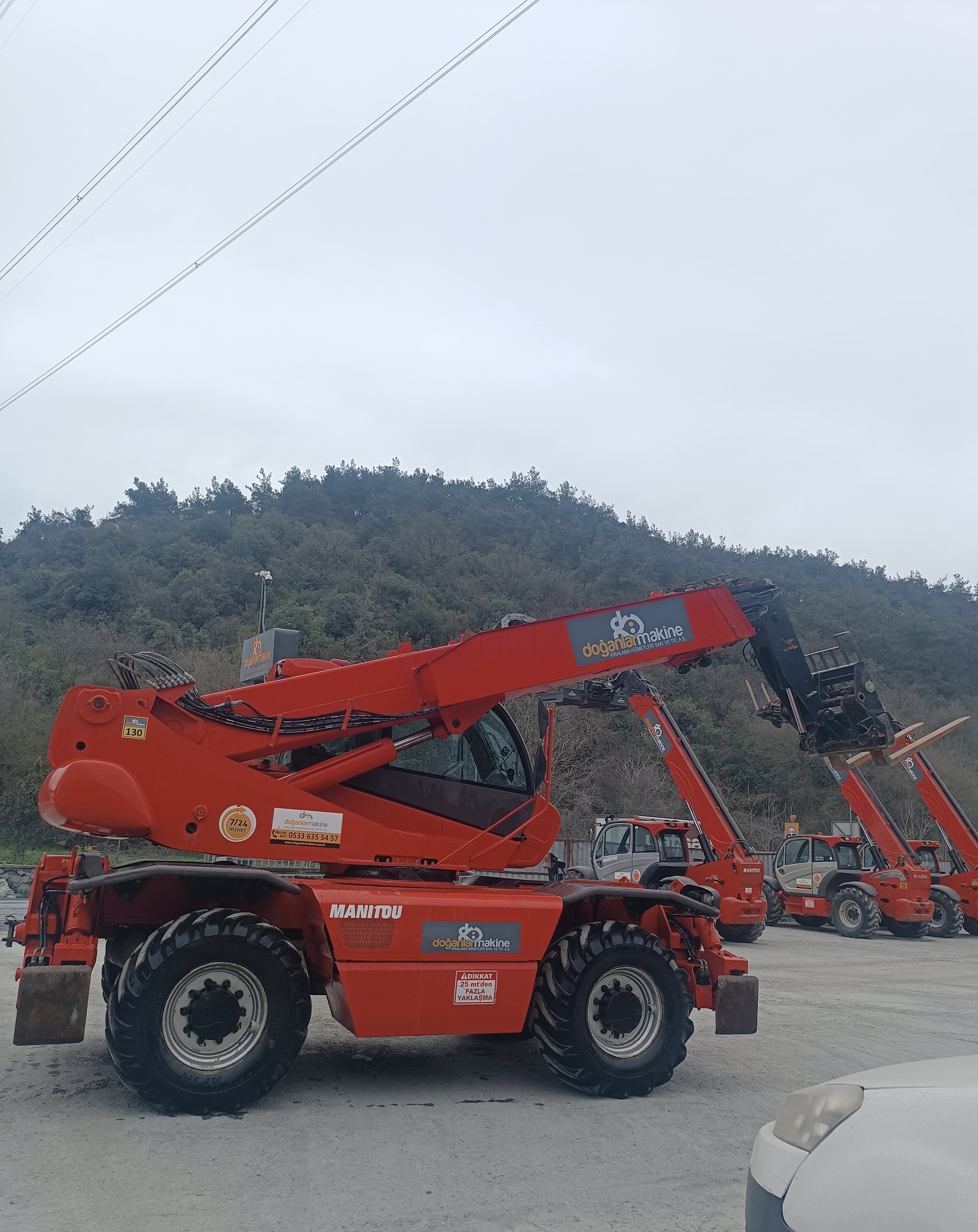 SATILIK FULL MANİTOU MT-X 2150 2017 MODEL8000 SAATTE dm130