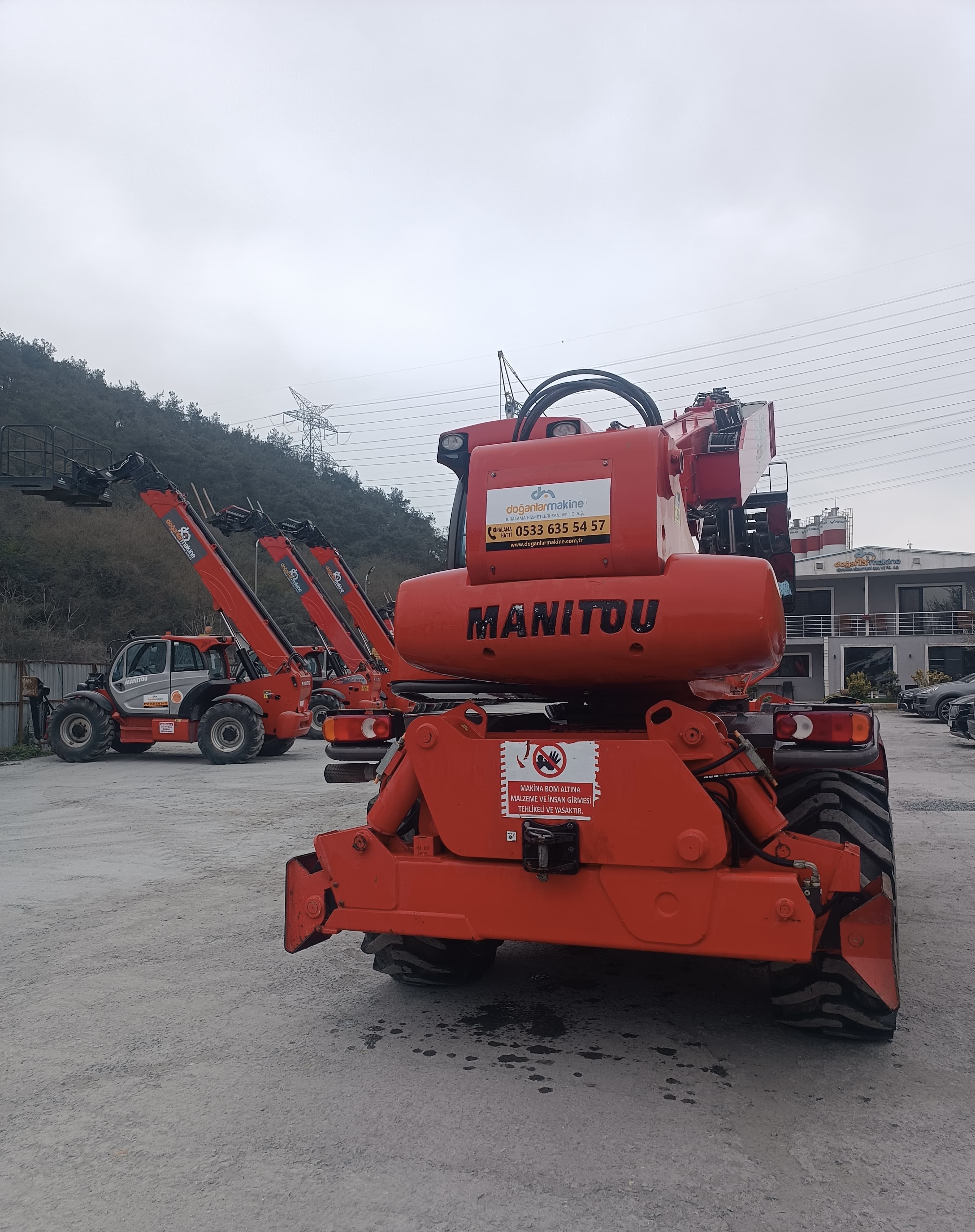 SATILIK FULL MANİTOU MT-X 2150 2017 MODEL8000 SAATTE dm130