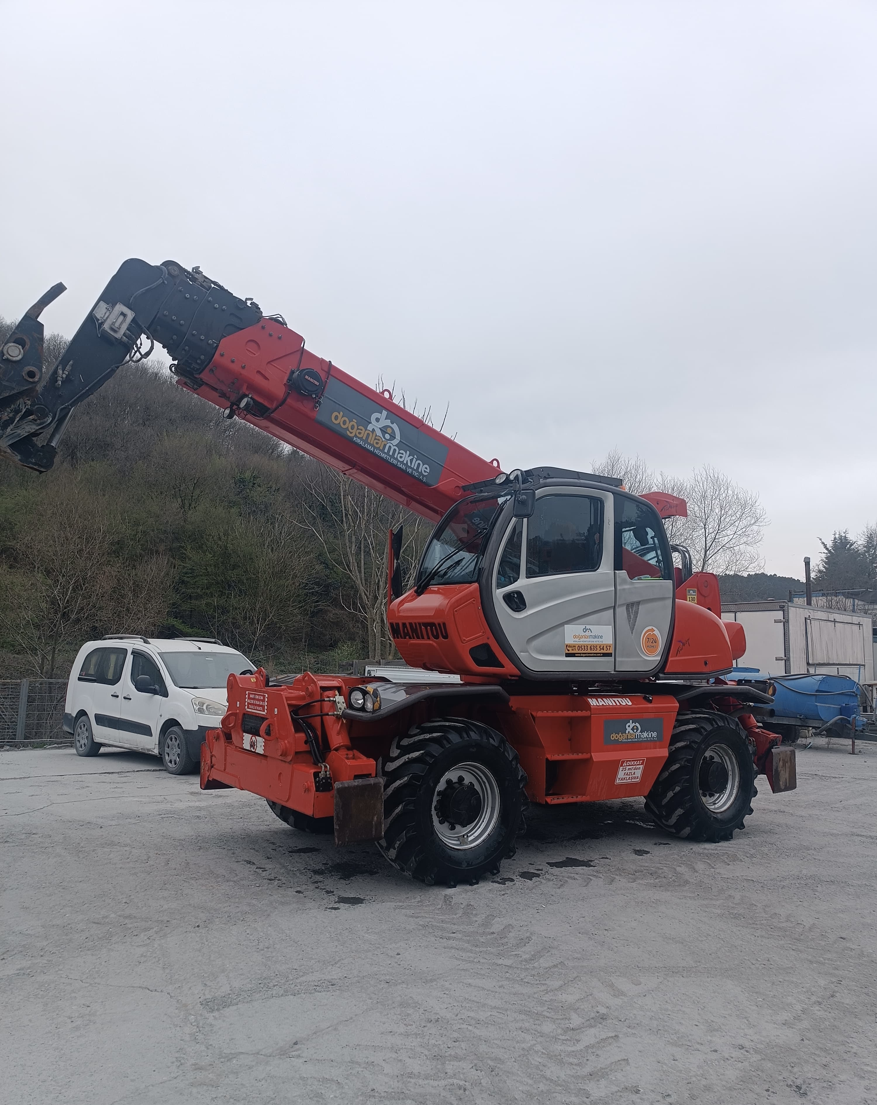 SATILIK FULL MANİTOU MT-X 2150 2017 MODEL8000 SAATTE dm130