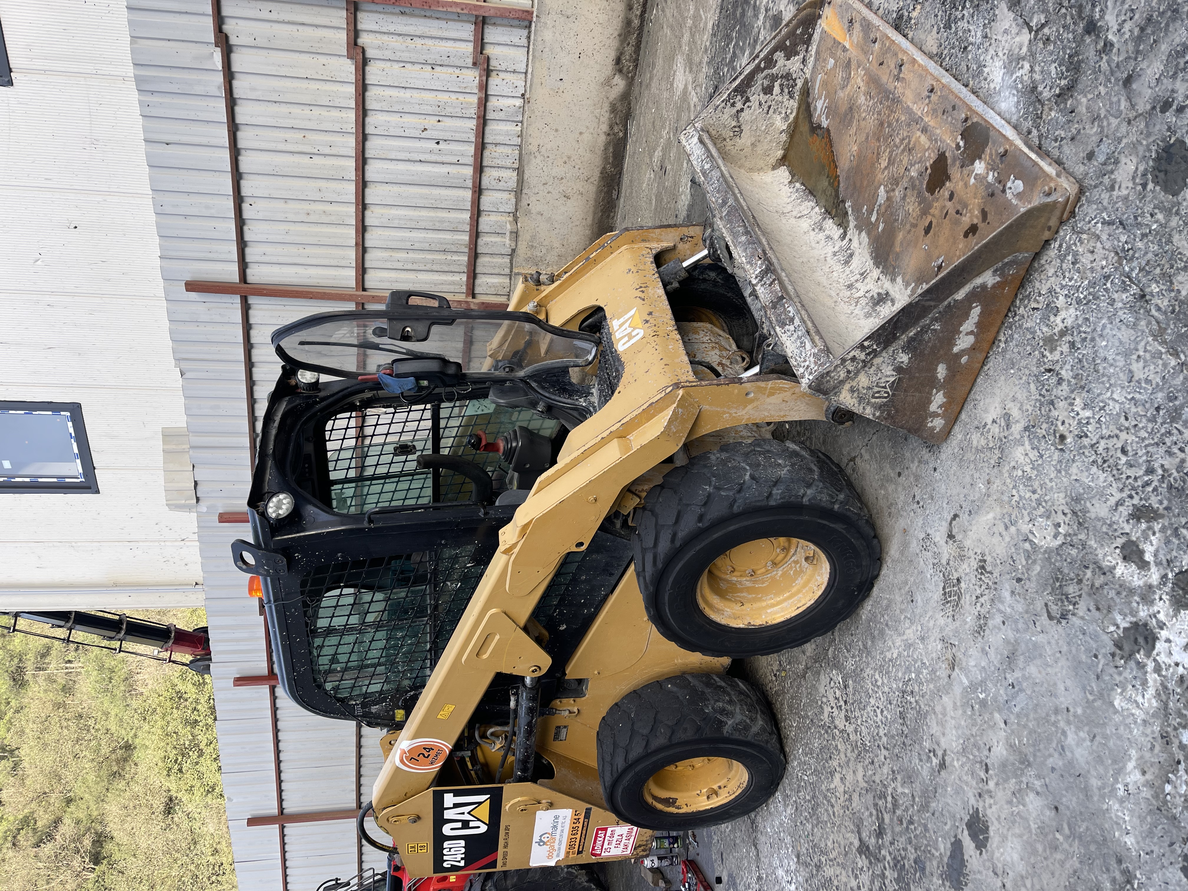 SATILIK BOBCAT CAT246 D  MİNİ YÜKLEYİCİ