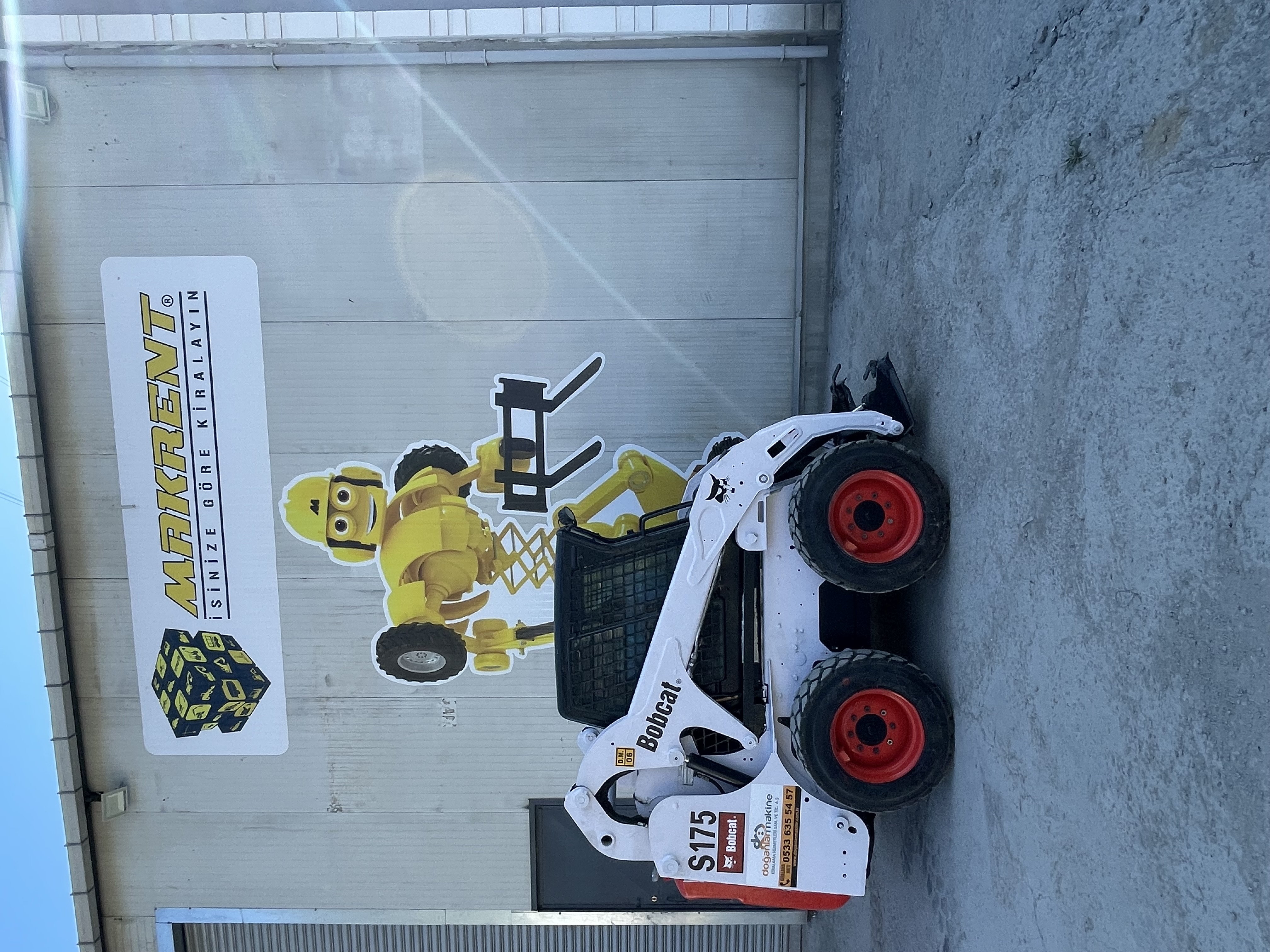 SATILIK BOBCAT S175 MİNİ YÜKLEYİCİ