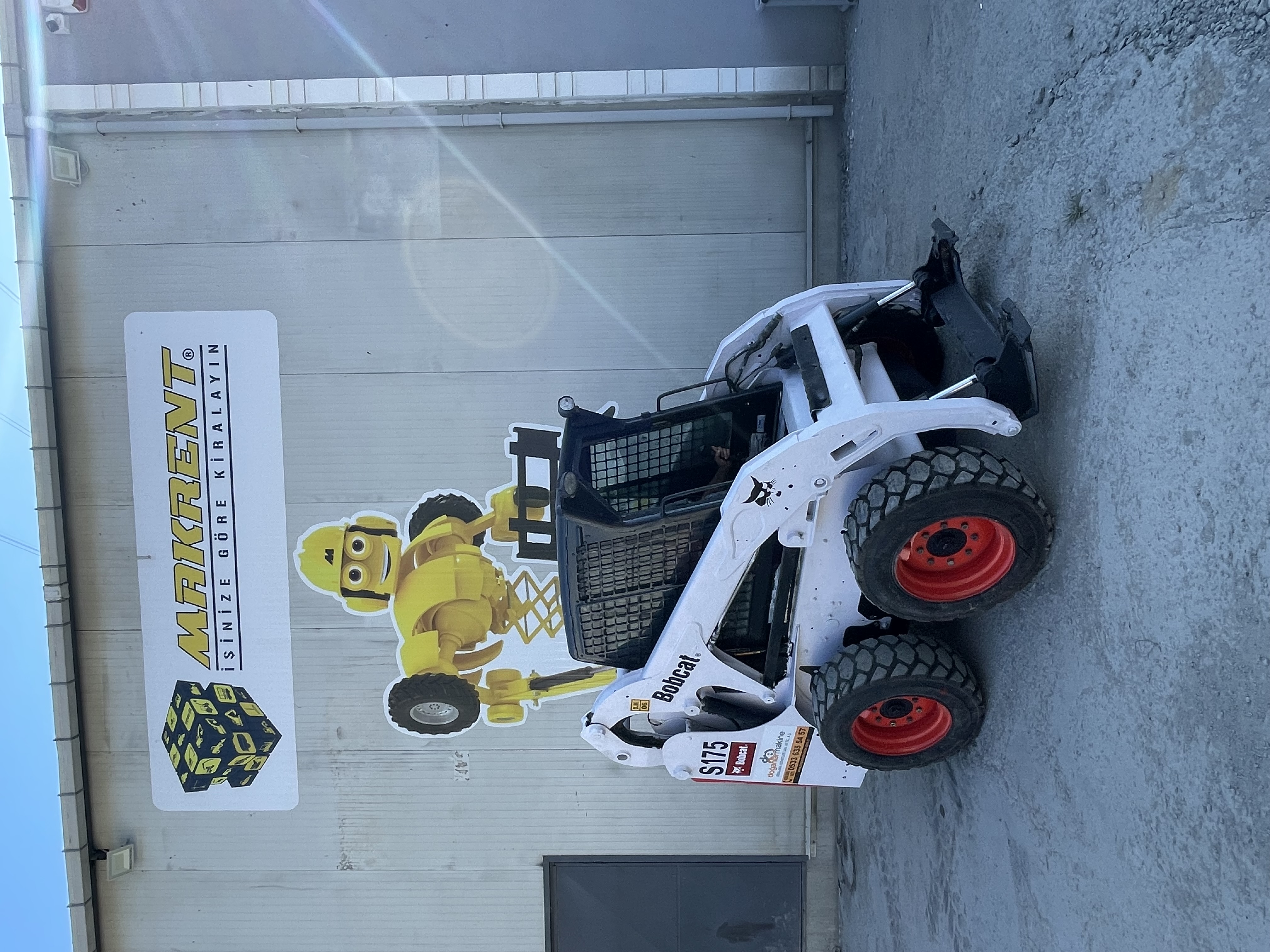 SATILIK BOBCAT S175 MİNİ YÜKLEYİCİ