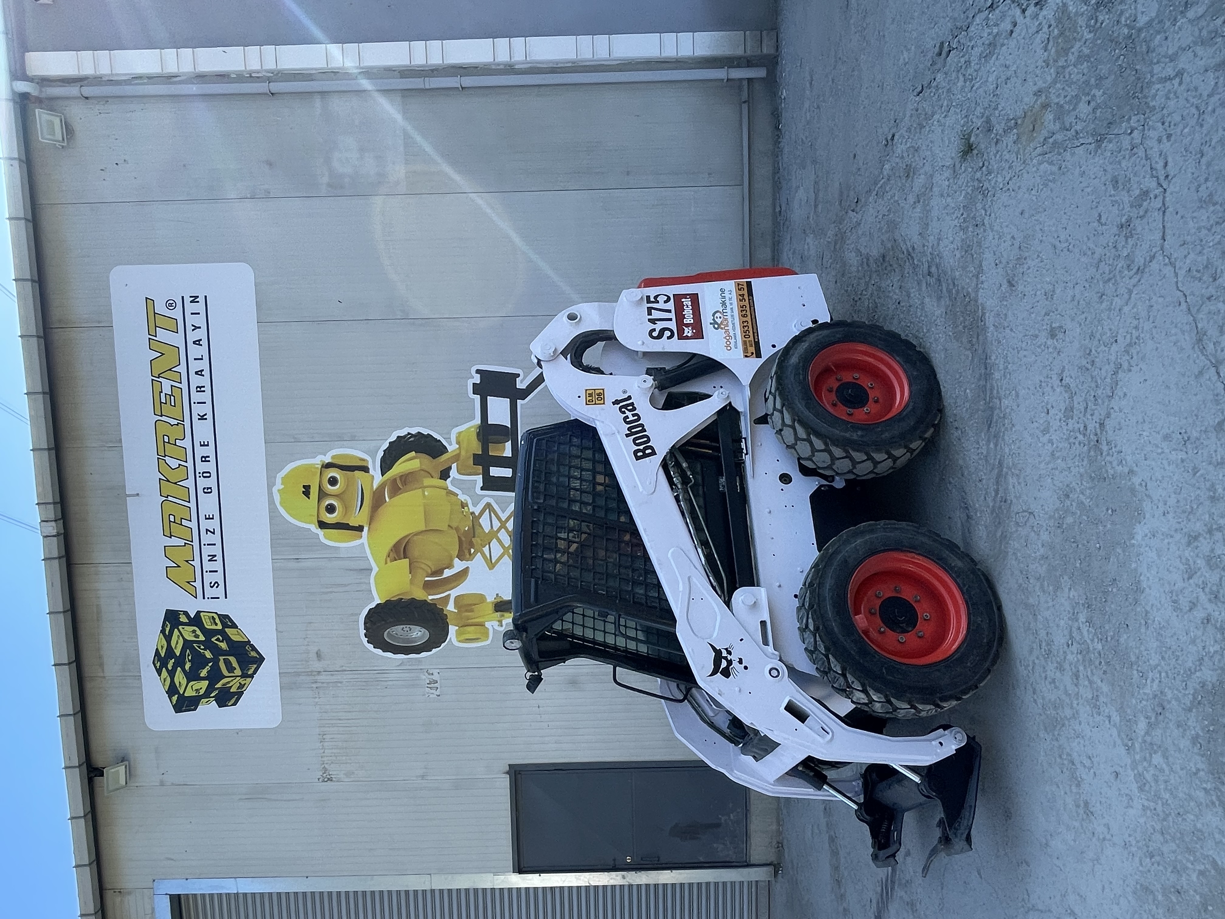 SATILIK BOBCAT S175 MİNİ YÜKLEYİCİ