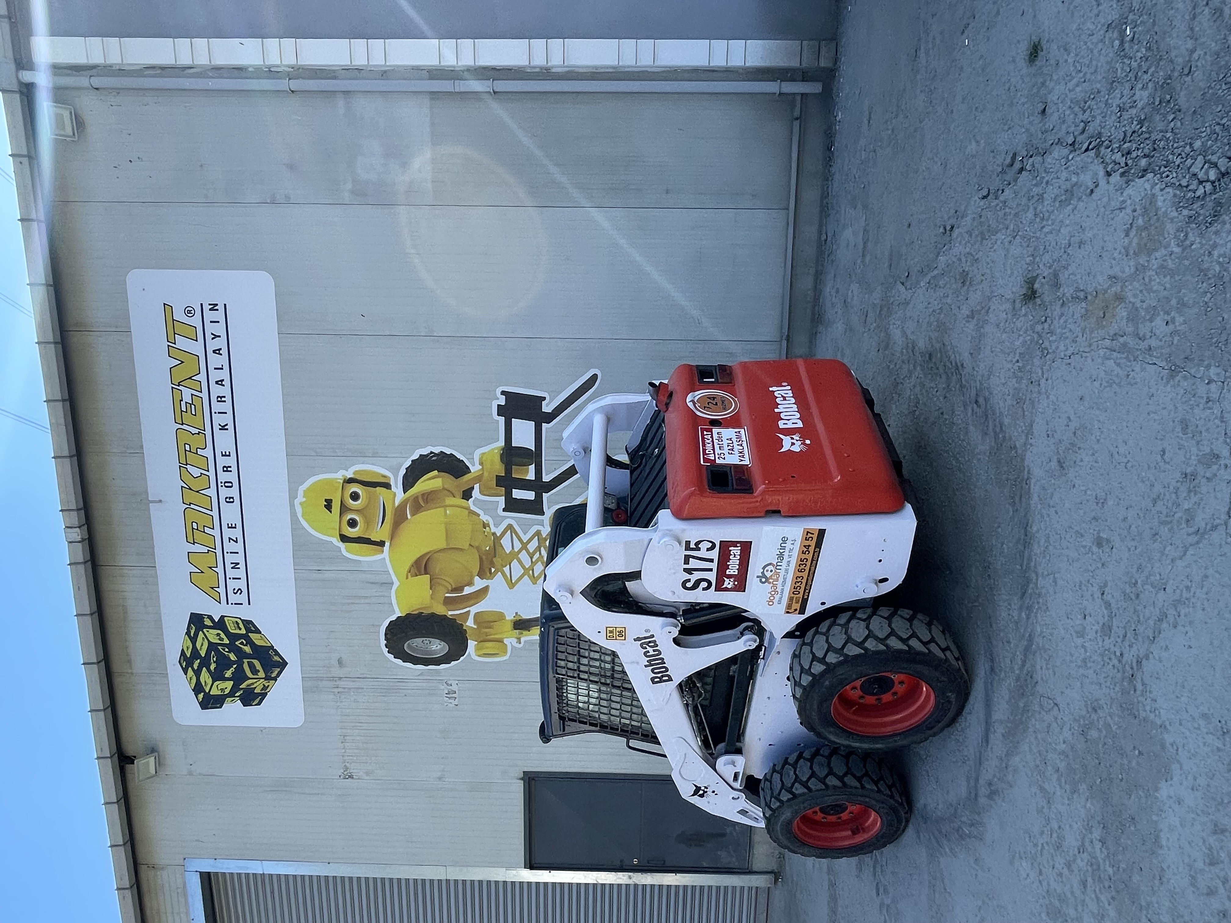 SATILIK BOBCAT S175 MİNİ YÜKLEYİCİ
